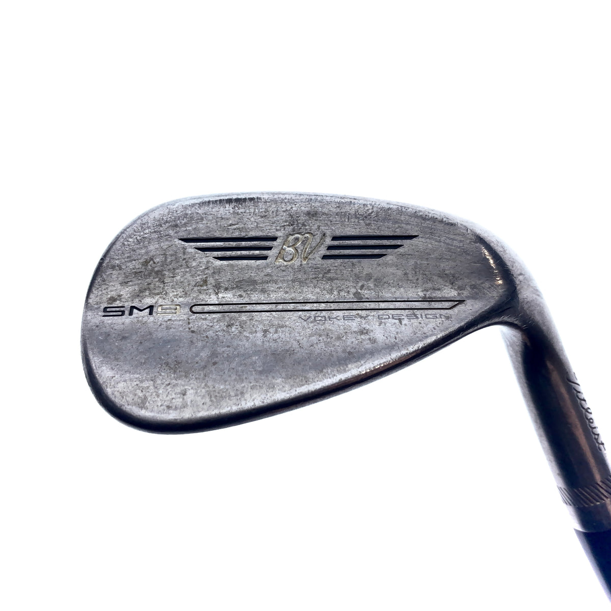 Used Titleist SM9 RAW Gap Wedge / 50.0 Degrees / Wedge Flex