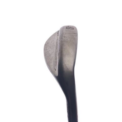 Used Titleist SM9 RAW Lob Wedge / 58.0 Degrees / Stiff Flex
