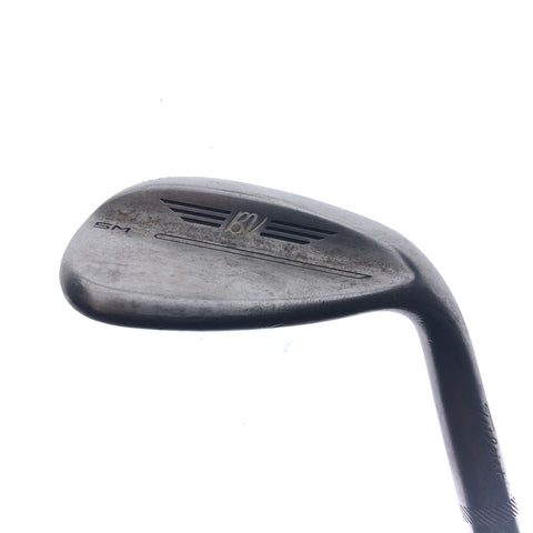 Used Titleist SM9 RAW Lob Wedge / 58.0 Degrees / Stiff Flex