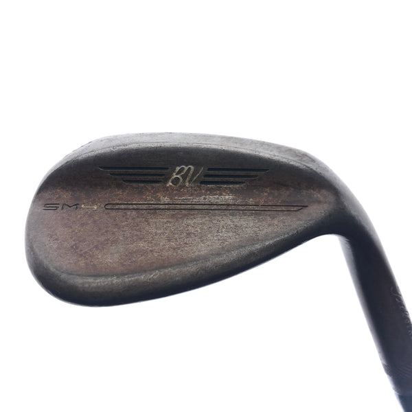 Used Titleist SM9 RAW Lob Wedge / 58.0 Degrees / Stiff Flex