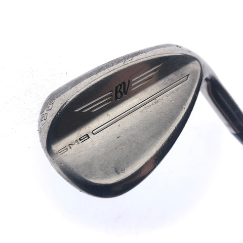 Used Titleist SM9 RAW Lob Wedge / 58.0 Degrees / Wedge Flex