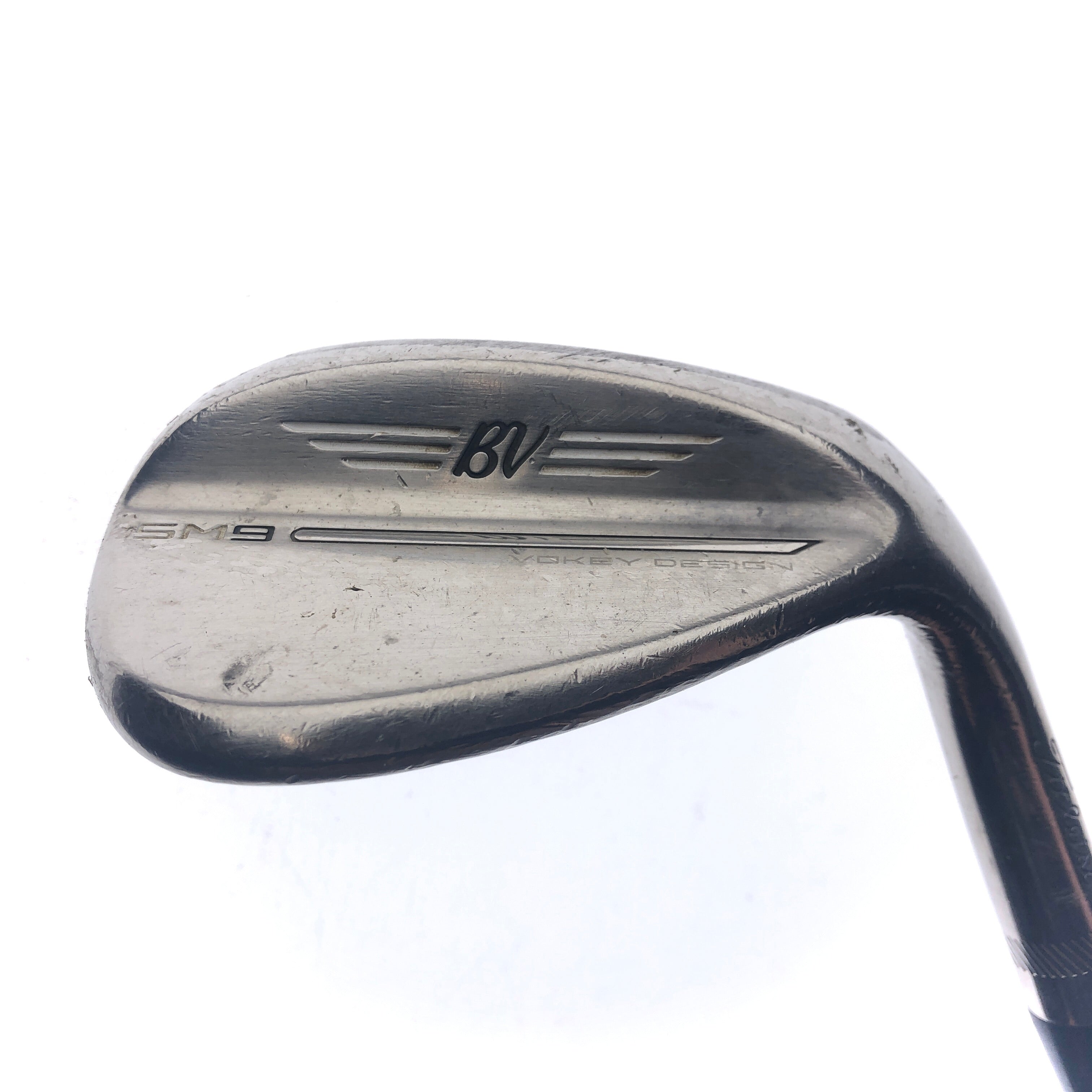 Used Titleist SM9 RAW Lob Wedge / 58.0 Degrees / Wedge Flex