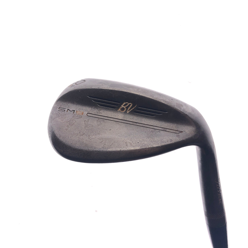 Used Titleist SM9 RAW Lob Wedge / 60.0 Degrees / Stiff Flex