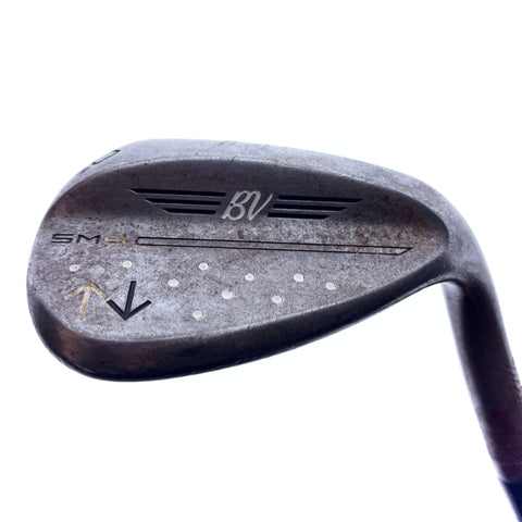 Used Titleist SM9 RAW Lob Wedge / 60.0 Degrees / Stiff Flex