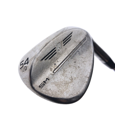 Used Titleist SM9 RAW Sand Wedge / 54.0 Degrees / Stiff Flex