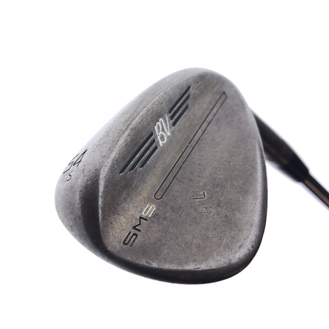Used Titleist SM9 RAW Sand Wedge / 54.0 Degrees / Stiff Flex