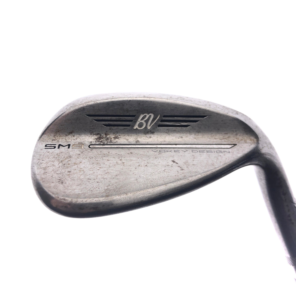 Used Titleist SM9 RAW Sand Wedge / 54.0 Degrees / Stiff Flex