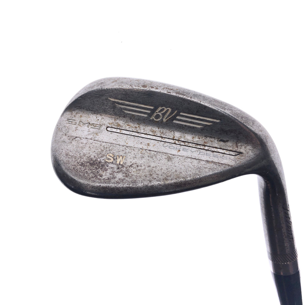 Used Titleist SM9 RAW Sand Wedge / 54.0 Degrees / X-Stiff Flex