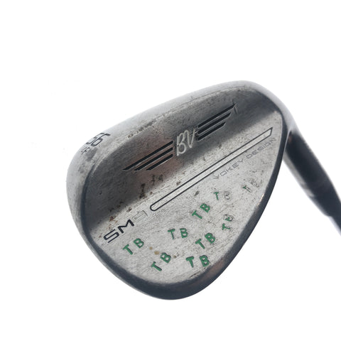 Used Titleist SM9 RAW Sand Wedge / 56.0 Degrees / Stiff Flex
