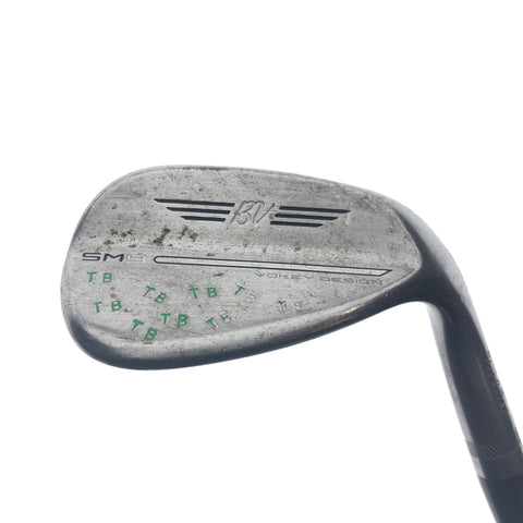 Used Titleist SM9 RAW Sand Wedge / 56.0 Degrees / Stiff Flex