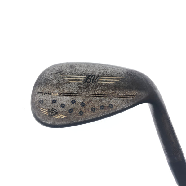 Used Titleist SM9 Raw Wedge Works Gap Wedge / 50.0 Degrees / Stiff Flex