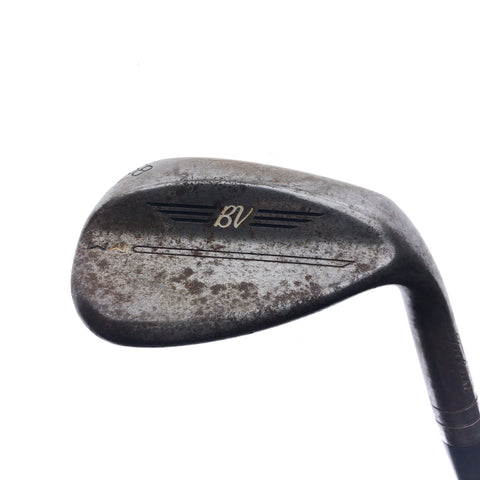 Used Titleist SM9 Raw Wedge Works Lob Wedge / 58.0 Degrees / Regular Flex