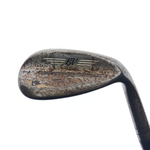 Used Titleist SM9 Raw Wedge Works Lob Wedge / 60.0 Degrees / Stiff Flex