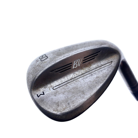 Used Titleist SM9 Raw Wedge Works Lob Wedge / 60.0 Degrees / TX Flex