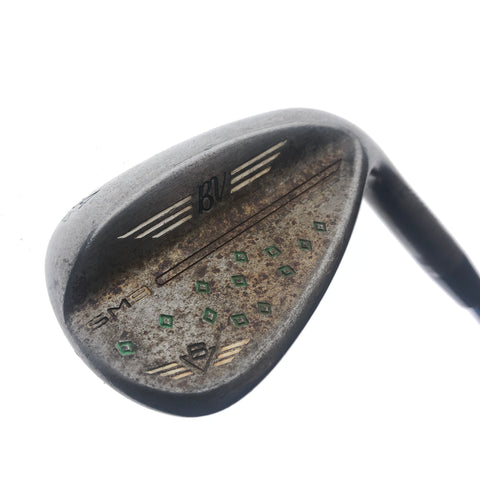 Used Titleist SM9 Raw Wedge Works Sand Wedge / 54.0 Degrees / Stiff Flex