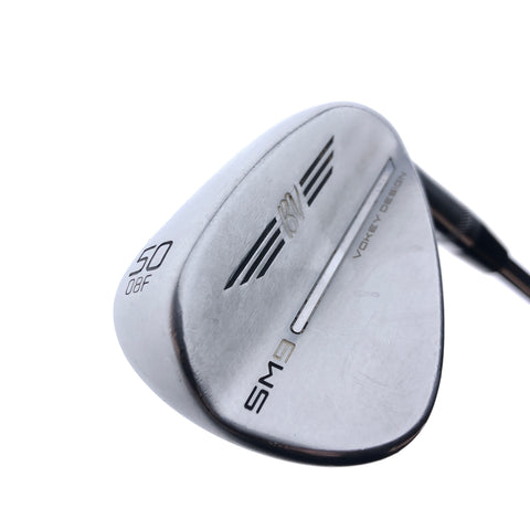 Used Titleist SM9 Tour Chrome Gap Wedge / 50.0 Degrees / Stiff Flex