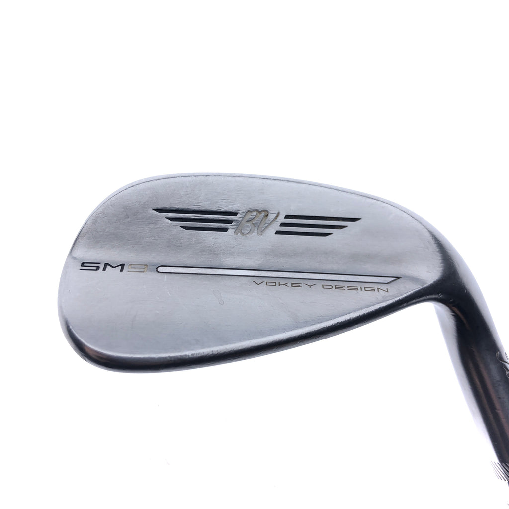 Used Titleist SM9 Tour Chrome Gap Wedge / 50.0 Degrees / Stiff Flex