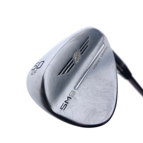 Used Titleist SM9 Tour Chrome Gap Wedge / 50.0 Degrees / Wedge Flex