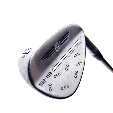 Used Titleist SM9 Tour Chrome Gap Wedge / 50.0 Degrees / Wedge Flex