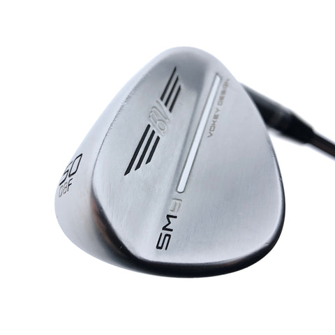 Used Titleist SM9 Tour Chrome Gap Wedge / 50.0 Degrees / Wedge Flex