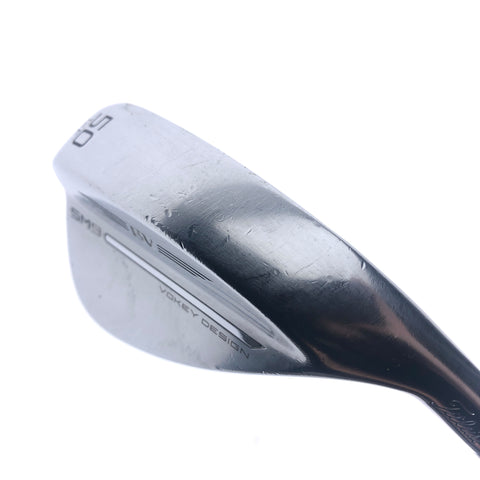Used Titleist SM9 Tour Chrome Gap Wedge / 50.0 Degrees / Wedge Flex - Replay Golf 