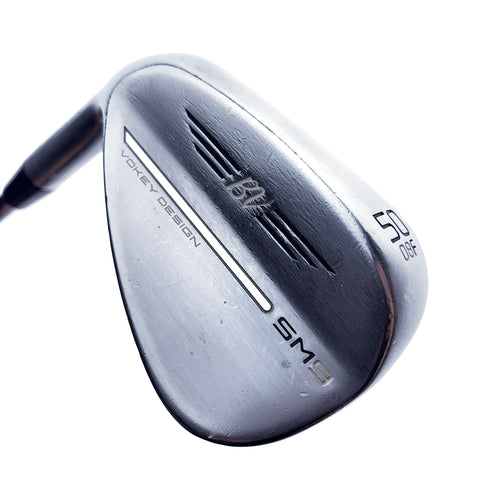 Used Titleist SM9 Tour Chrome Gap Wedge / 50.0 Degrees / Wedge Flex / Left-Hand