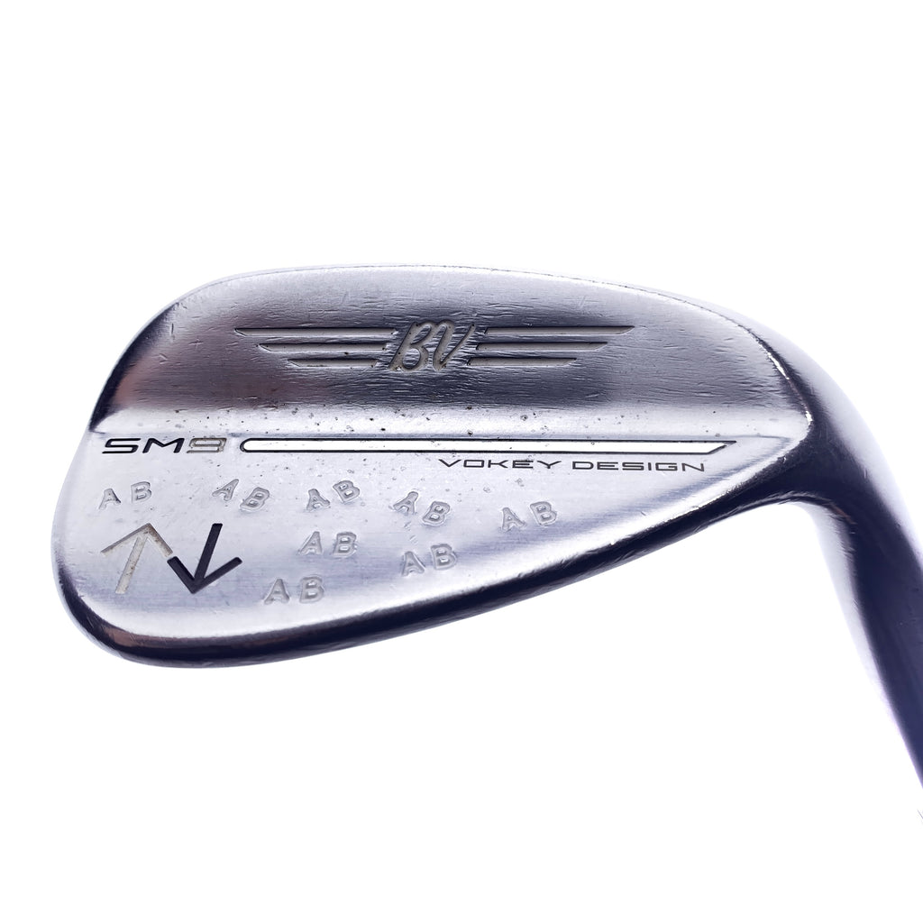 Used Titleist SM9 Tour Chrome Gap Wedge / 52.0 Degrees / Stiff Flex