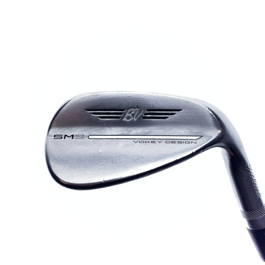 Used Titleist SM9 Tour Chrome Gap Wedge / 52.0 Degrees / Stiff Flex