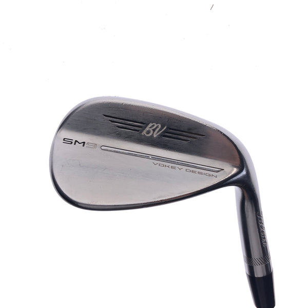 Used Titleist SM9 Tour Chrome Gap Wedge / 52.0 Degrees / Stiff Flex