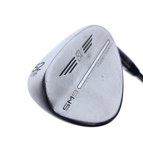 Used Titleist SM9 Tour Chrome Gap Wedge / 52.0 Degrees / Wedge Flex
