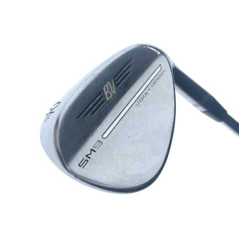 Used Titleist SM9 Tour Chrome Gap Wedge / 52.0 Degrees / Wedge Flex