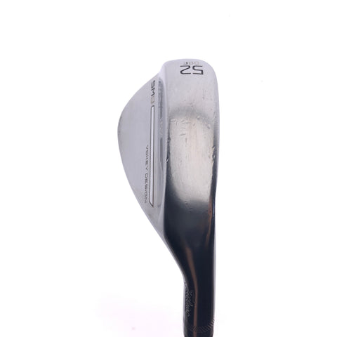 Used Titleist SM9 Tour Chrome Gap Wedge / 52.0 Degrees / Wedge Flex
