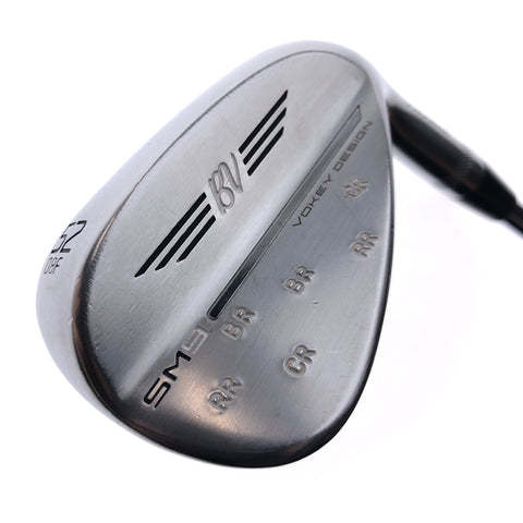 Used Titleist SM9 Tour Chrome Gap Wedge / 52.0 Degrees / X-Stiff Flex