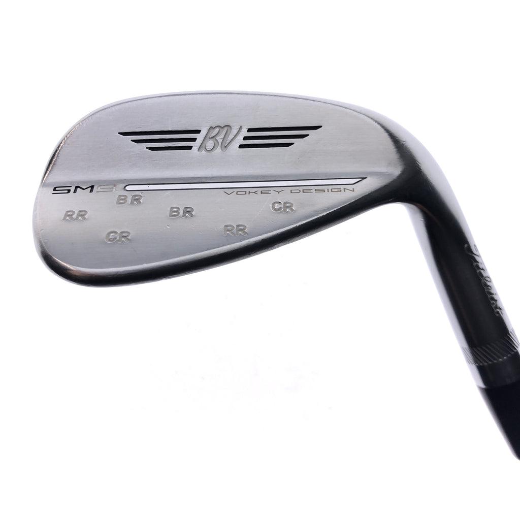 Used Titleist SM9 Tour Chrome Gap Wedge / 52.0 Degrees / X-Stiff Flex