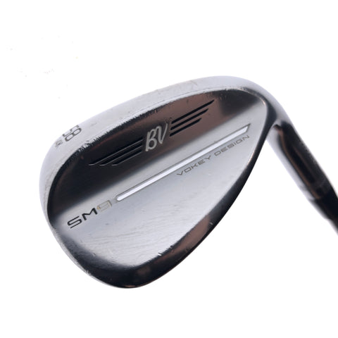 Used Titleist SM9 Tour Chrome Lob Wedge / 58.0 Degrees / Stiff Flex