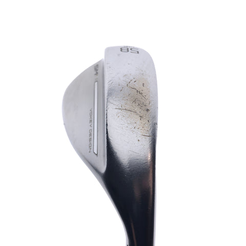 Used Titleist SM9 Tour Chrome Lob Wedge / 58.0 Degrees / Stiff Flex