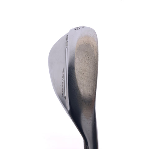 Used Titleist SM9 Tour Chrome Lob Wedge / 58.0 Degrees / Stiff Flex