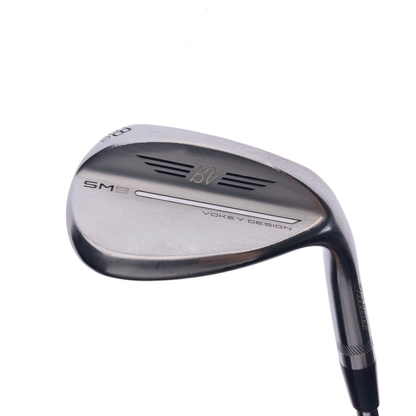Used Titleist SM9 Tour Chrome Lob Wedge / 58.0 Degrees / Stiff Flex