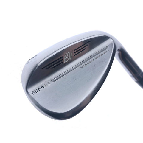 Used Titleist SM9 Tour Chrome Lob Wedge / 58.0 Degrees / Wedge Flex