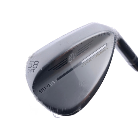 Used Titleist SM9 Tour Chrome Lob Wedge / 58.0 Degrees / Wedge Flex