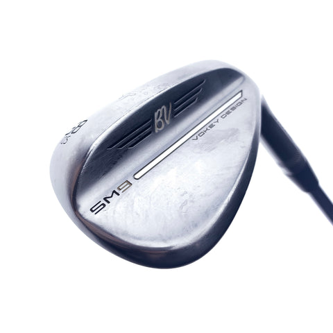 Used Titleist SM9 Tour Chrome Lob Wedge / 58.0 Degrees / Wedge Flex