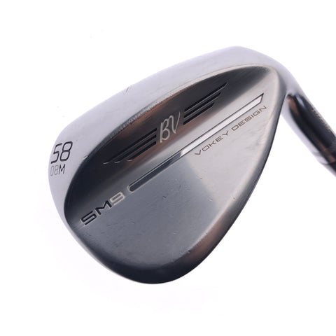 Used Titleist SM9 Tour Chrome Lob Wedge / 58.0 Degrees / Wedge Flex
