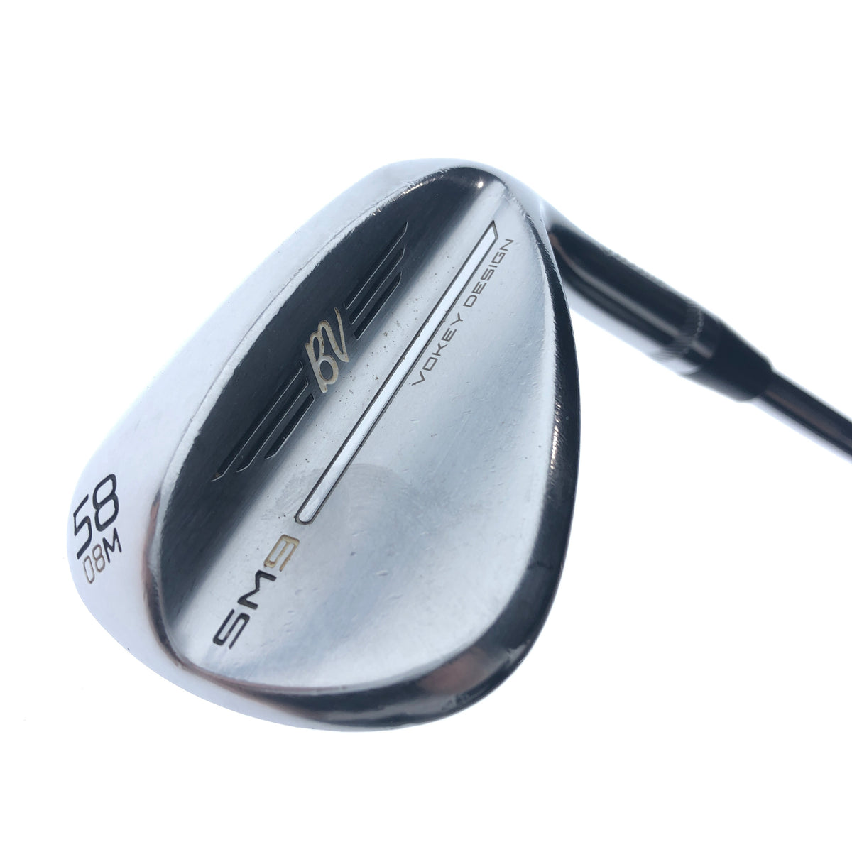 Used Titleist SM9 Tour Chrome Lob Wedge / 58.0 Degrees / Wedge Flex