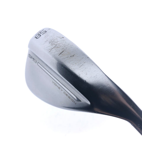 Used Titleist SM9 Tour Chrome Lob Wedge / 58.0 Degrees / Wedge Flex