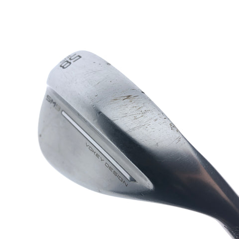 Used Titleist SM9 Tour Chrome Lob Wedge / 58.0 Degrees / Wedge Flex