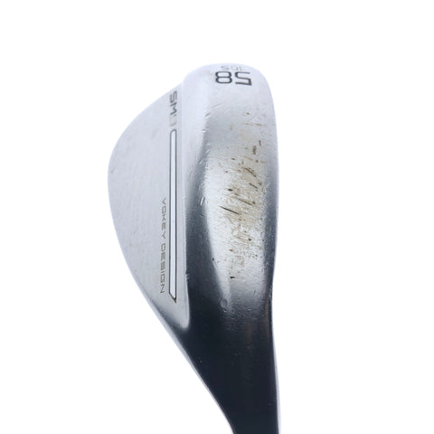 Used Titleist SM9 Tour Chrome Lob Wedge / 58.0 Degrees / Wedge Flex