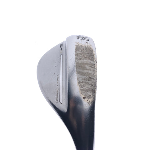 Used Titleist SM9 Tour Chrome Lob Wedge / 58.0 Degrees / Wedge Flex