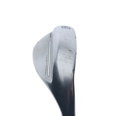 Used Titleist SM9 Tour Chrome Lob Wedge / 58.0 Degrees / Wedge Flex