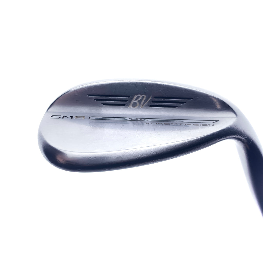 Used Titleist SM9 Tour Chrome Lob Wedge / 58.0 Degrees / Wedge Flex