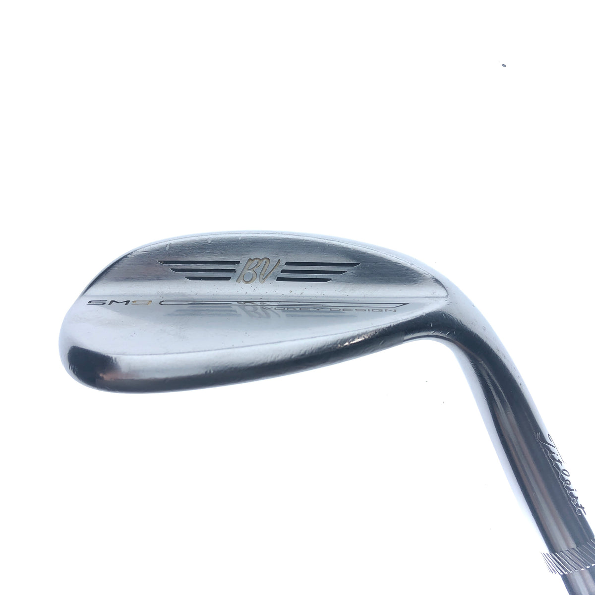 Used Titleist SM9 Tour Chrome Lob Wedge / 58.0 Degrees / Wedge Flex